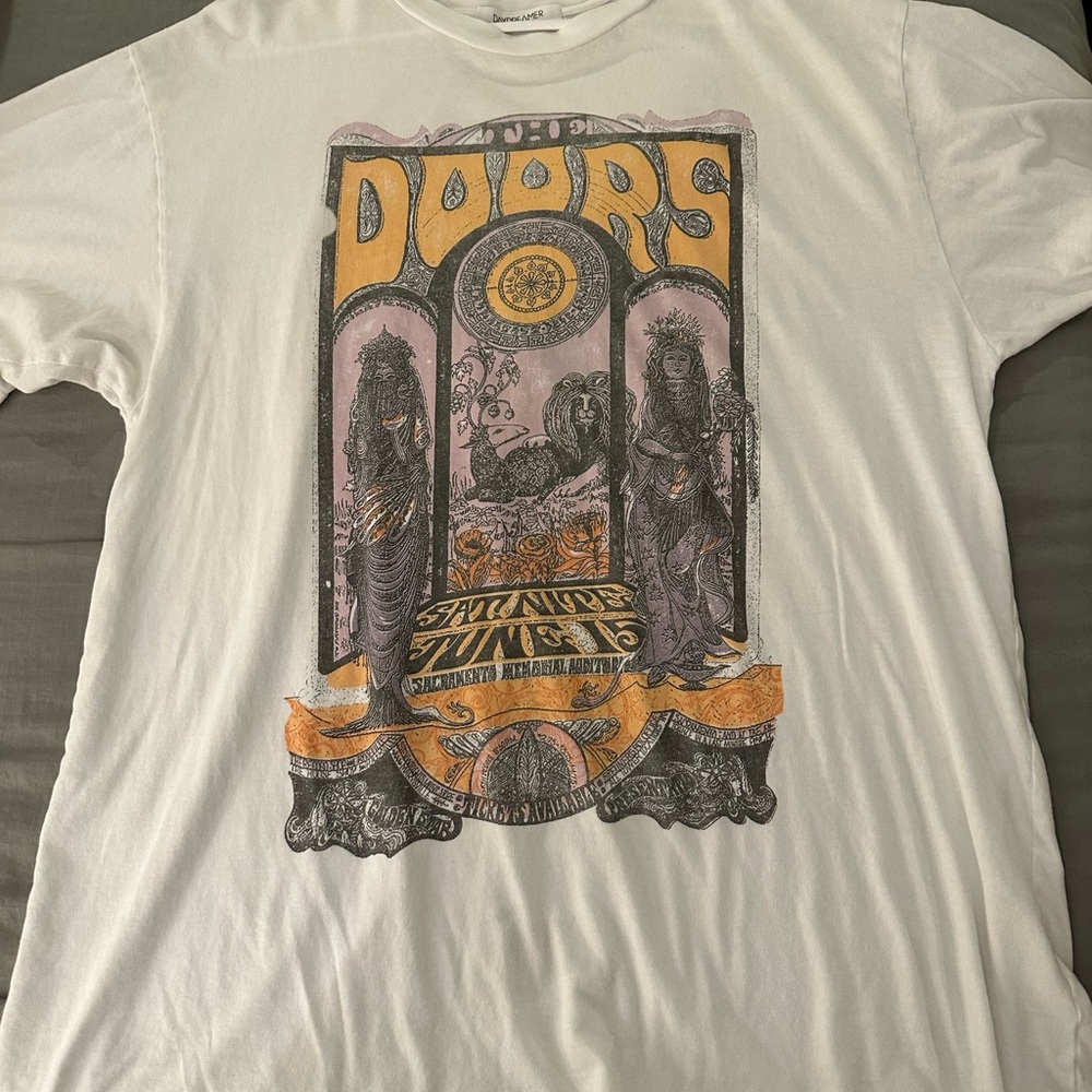 Free people x DAYDREAMER oversized Doors tee. Size Medium